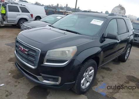 2013 GMC Acadia Sle-1 from USA, damaged, VIN 1GKKRNED1DJ138450